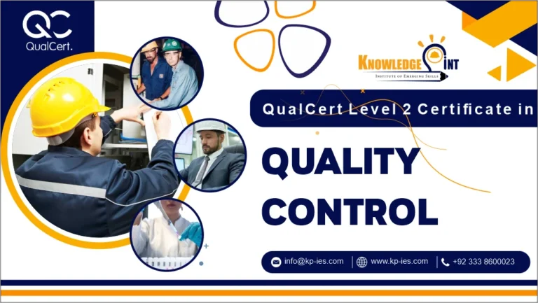 Level 2 Certificate in Quality Control (QC)