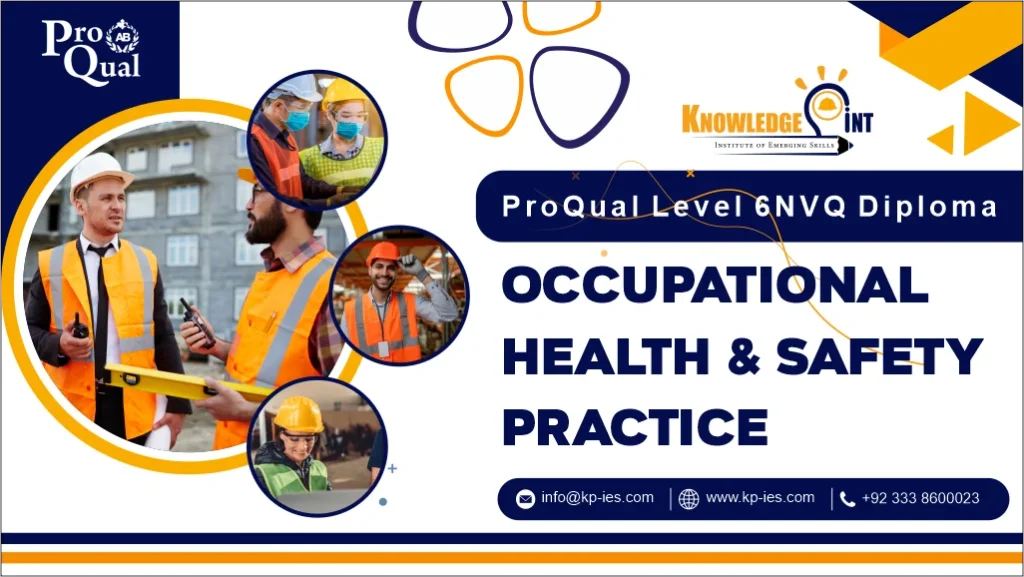 proqual level 6 occupational health and saftey