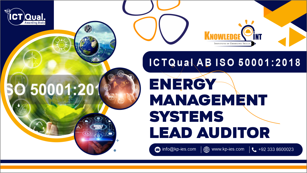 ICTQual ISO 50001:2018 Energy Management Systems Lead Auditor