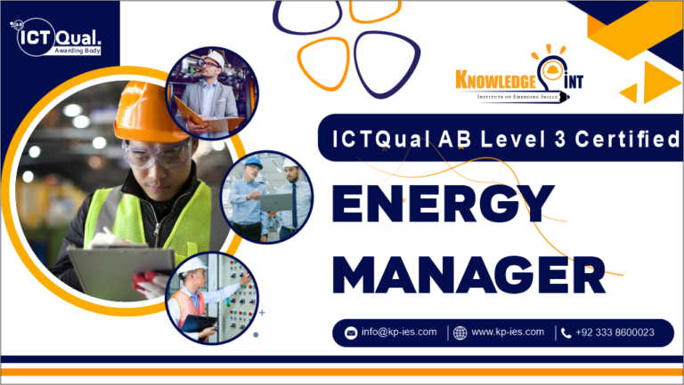 ICTQual Level 3 Certified Energy Manager