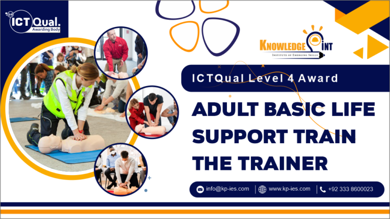 ICTQual Level 4 Award in Adult Basic Life Support Train the Trainer