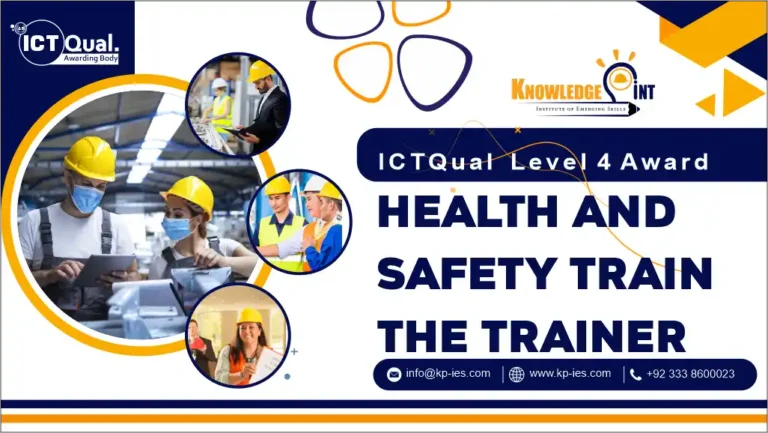 ICTQual Level 4 Award in Health and Safety Train the Trainer