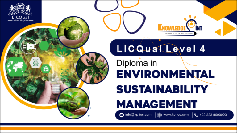 LicQual Level 4 Diploma in Environmental Sustainability Management