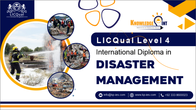 LicQual Level 4 International Diploma in Disaster Management