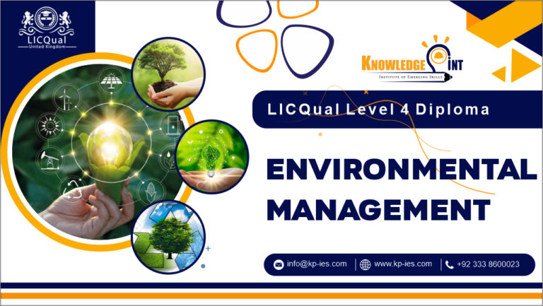 LicQual Level 4 Diploma in Environmental Management