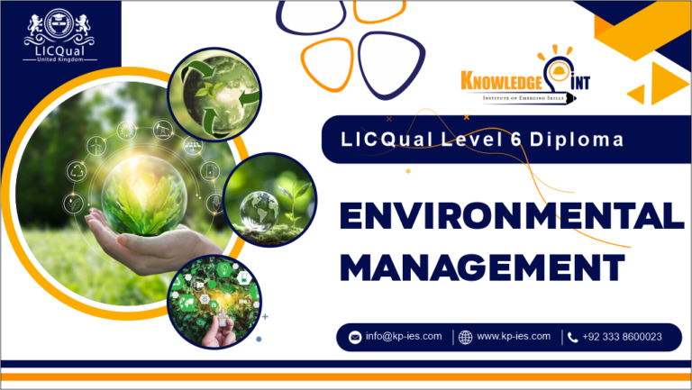 LicQual Level 6 Diploma in Environmental Management