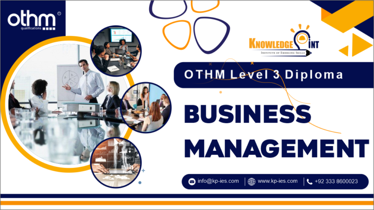 OTHM Level 3 Diploma in Business Management