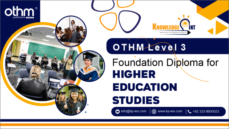 OTHM Level 3 Foundation Diploma for Higher Education Studies