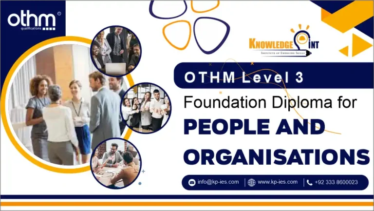 OTHM Level 3 Foundation Diploma in People and Organisations