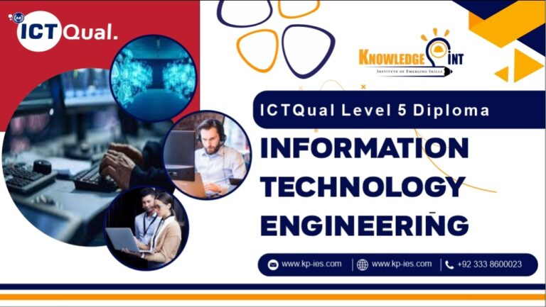 ICTQual Level 5 Diploma in Information Technology Engineering 240 Credits – Two Years