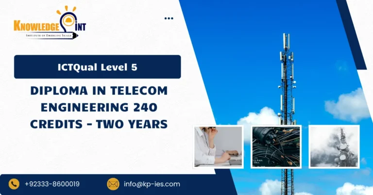 ICTQual Level 2 Diploma in Telecom Engineering 30 Credits – 3 Months