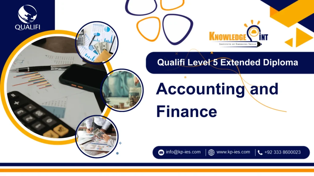 Qualifi Level 5 Extended Diploma in Accounting and Finance