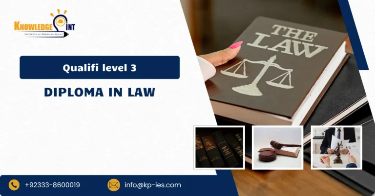 Qualifi Level 3 Diploma in Law