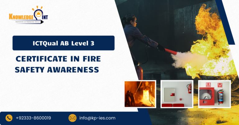 ICTQual AB Level 3 Certificate in Fire Safety Awareness