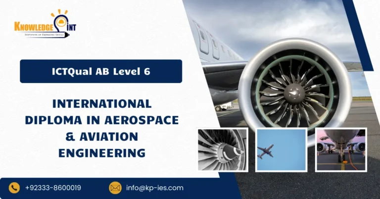 ICTQual AB Level 6 International Diploma in Aerospace & Aviation Engineering