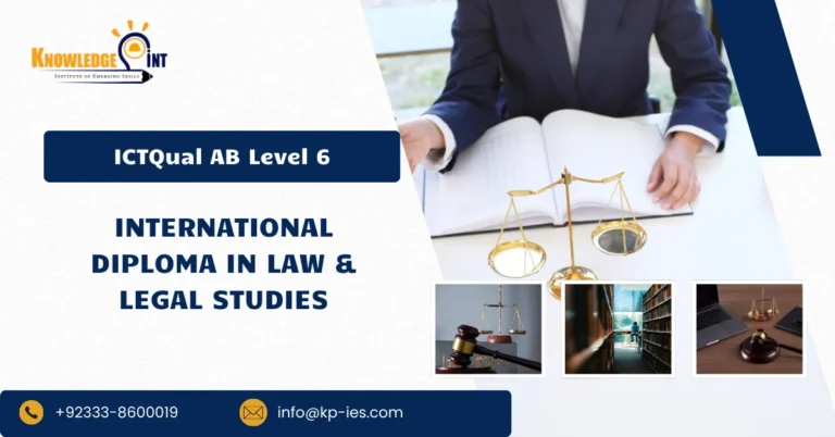 ICTQual AB Level 6 International Diploma in Law & Legal Studies