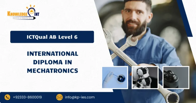 ICTQual AB Level 6 International Diploma in Mechatronics