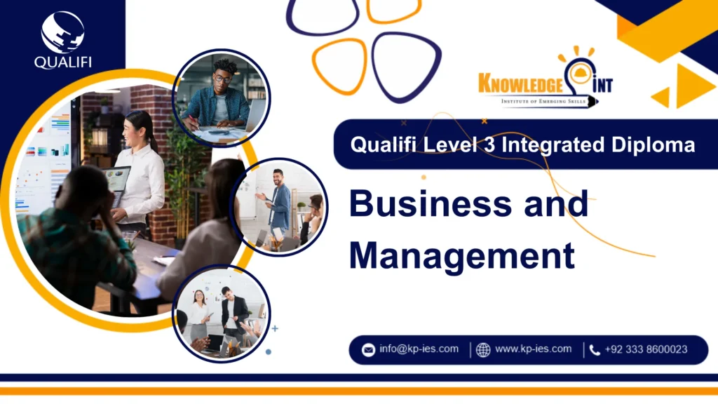 Qualifi Level 3 Integrated Diploma in Business and Management