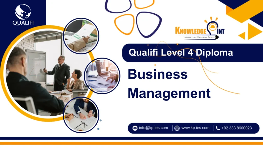 Qualifi Level 4 Diploma in Business Management