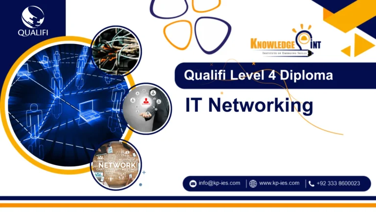 Qualifi Level 4 Diploma in IT Networking