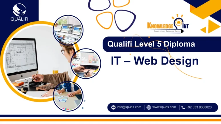 Qualifi Level 5 Diploma in IT – Web Design