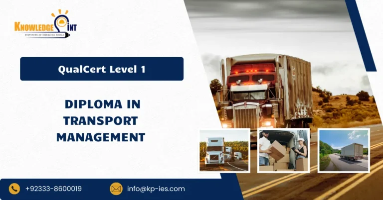 QualCert Level 1 Diploma in Transport Management