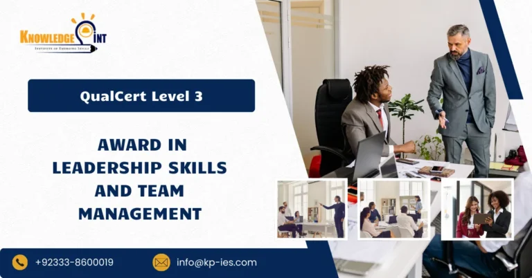 QualCert Level 3 Award in Leadership Skills and Team Management