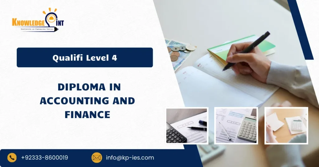 Qualifi Level 4 Diploma in Accounting and Finance