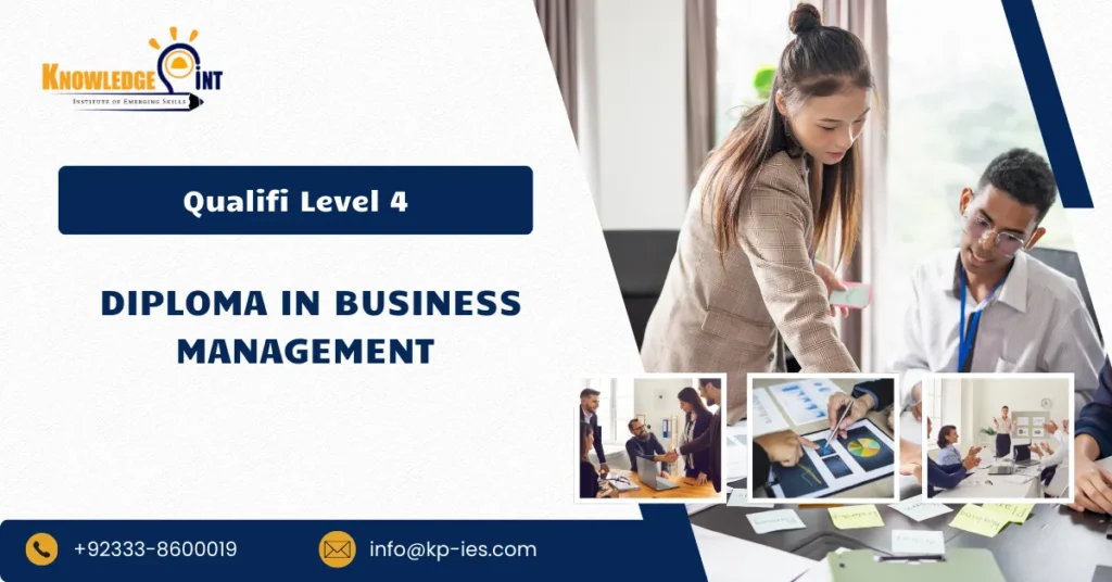 Qualifi Level 4 Diploma in Business Management