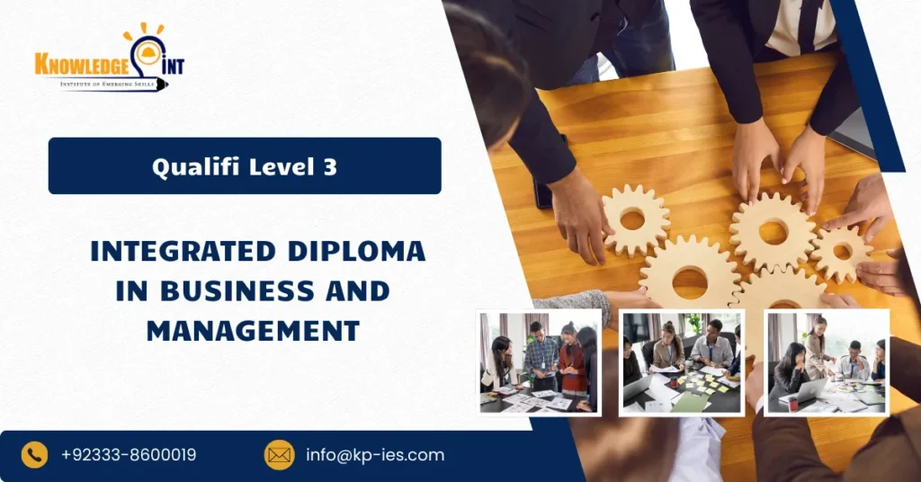 Qualifi Level 3 Integrated Diploma in Business and Management