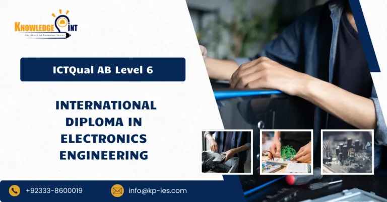 ICTQual AB Level 6 International Diploma in Electronics Engineering