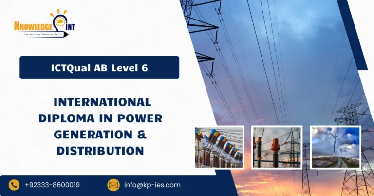 ICTQual AB Level 6 International Diploma in Power Generation & Distribution