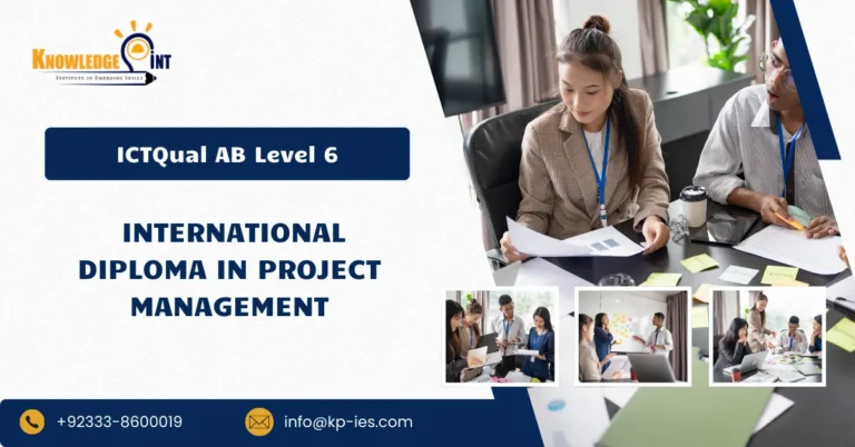 ICTQual AB Level 6 International Diploma in Project Management