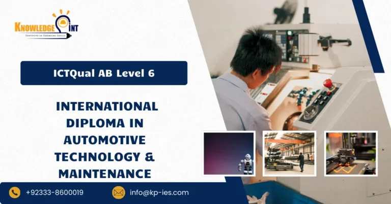ICTQual AB Level 6 International Diploma in Automotive Technology & Maintenance