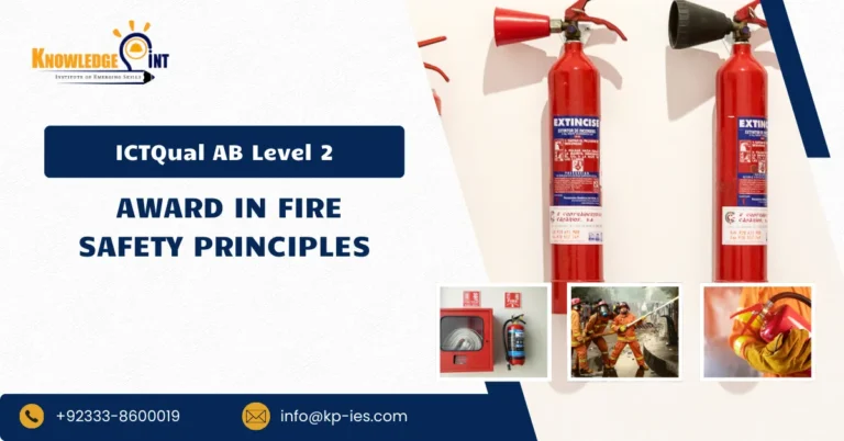 ICTQual AB Level 2 Award in Fire Safety Principles
