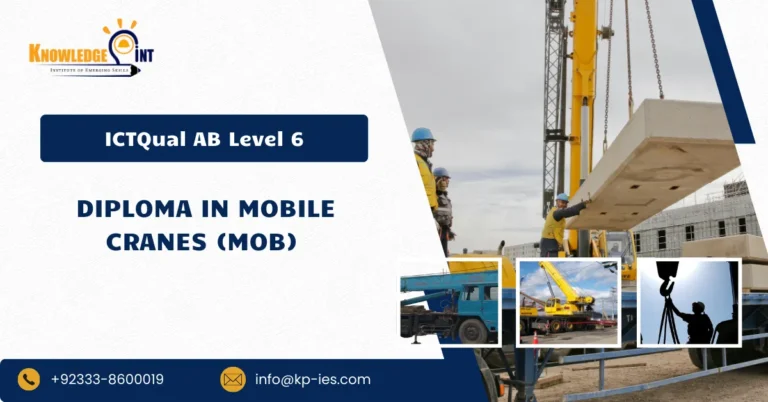 ICTQual AB Level 6 Diploma in Mobile Cranes (MOB)