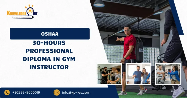 OSHAA 30-Hours Professional Diploma in Gym Instructor