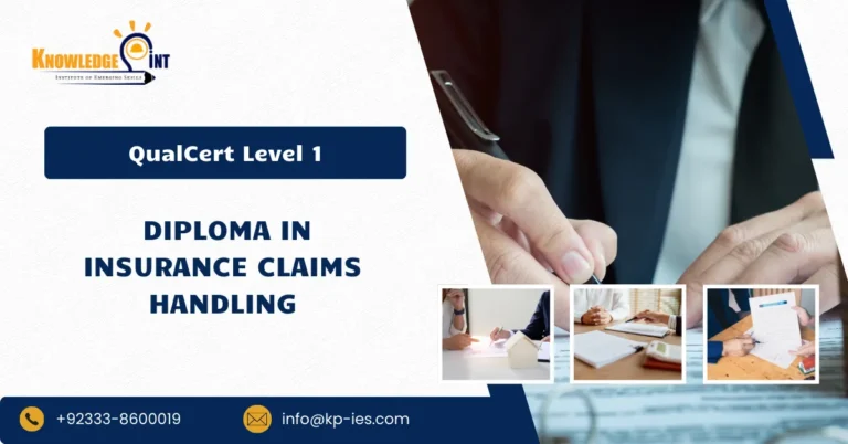 QualCert Level 1 Diploma in Insurance Claims Handling