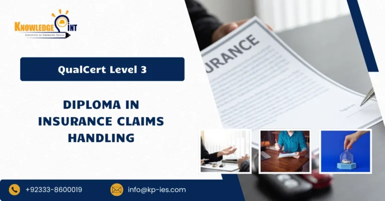 QualCert Level 3 Diploma in Insurance Claims Handling
