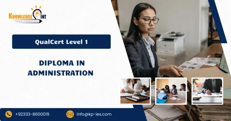 QualCert Level 1 Diploma in Administration