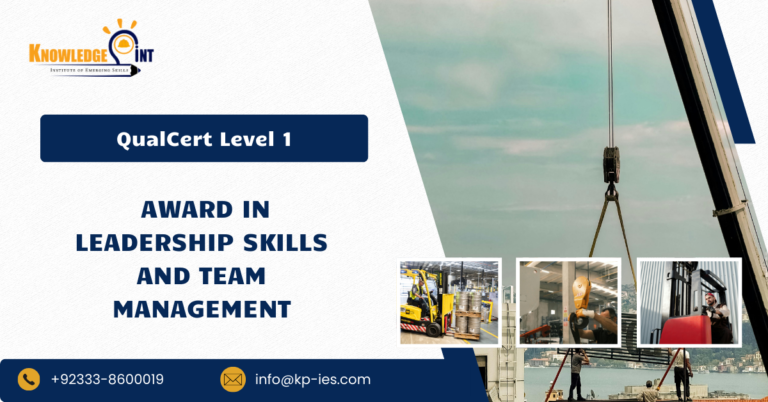 QualCert Level 1 Award in Leadership Skills and Team Management