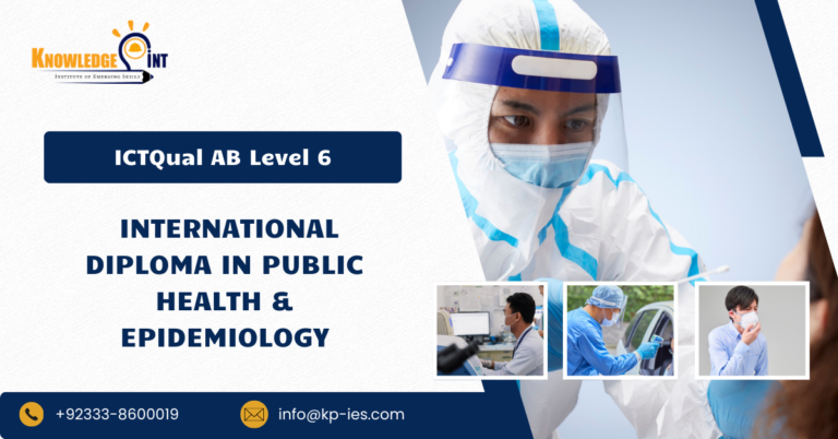 ICTQual AB Level 6 International Diploma in Public Health & Epidemiology