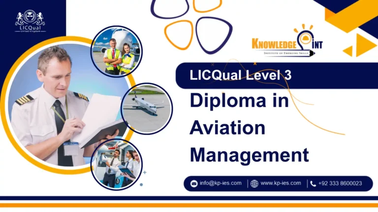 LICQual UK Level 3 Diploma in Aviation Management