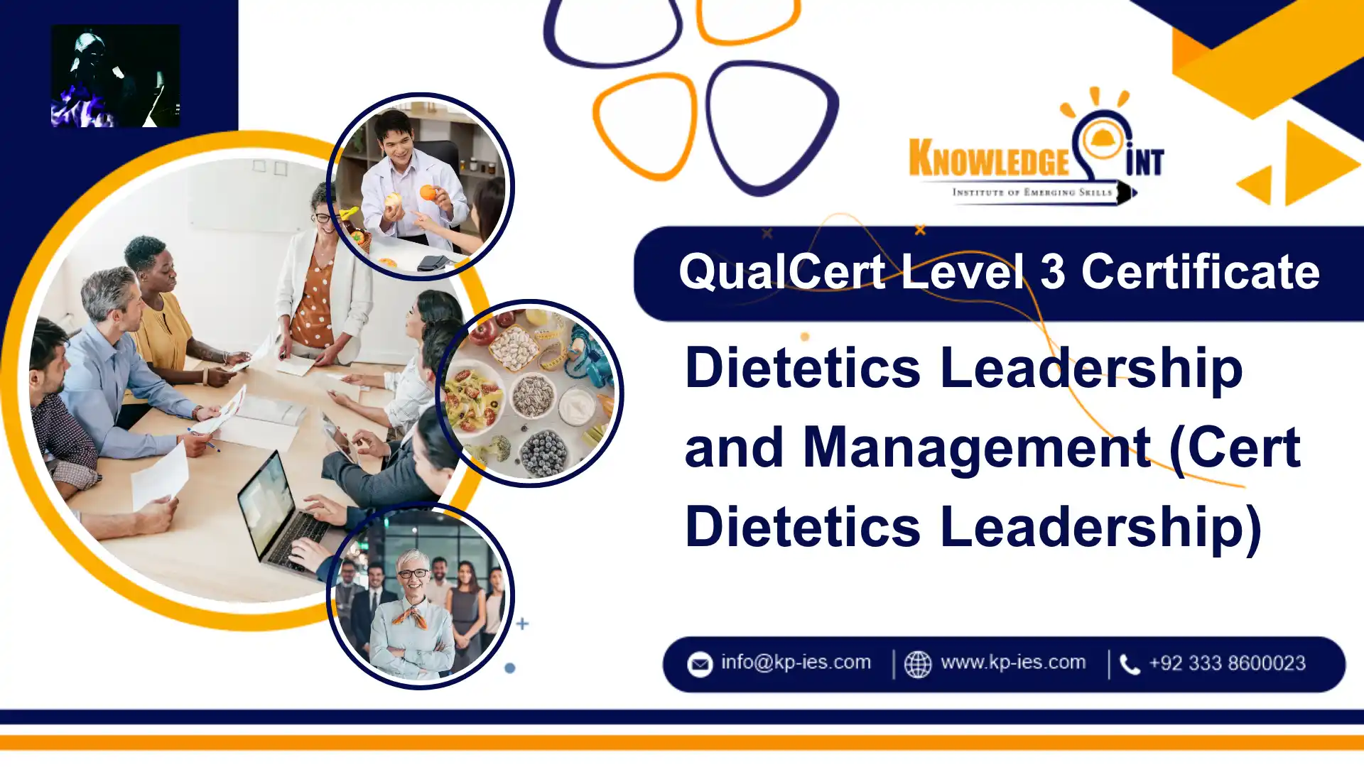 QualCert Level 3 Certificate in Dietetics Leadership and Management ...