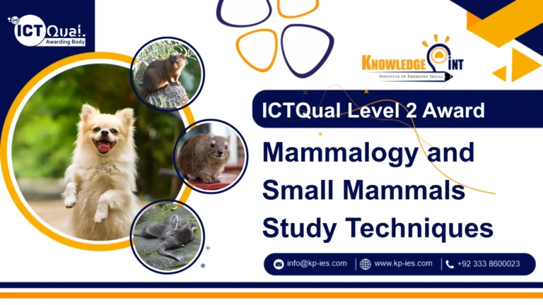 ICTQual Level 2 Award in Mammalogy and Small Mammals Study Techniques
