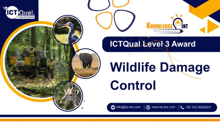 ICTQual Level 3 Award in Wildlife Damage Control