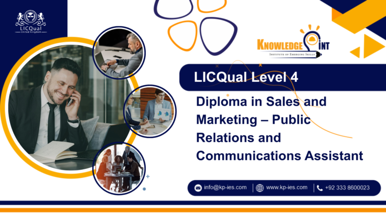 LICQual Level 3 Diploma in Sales and Marketing – Content Creator