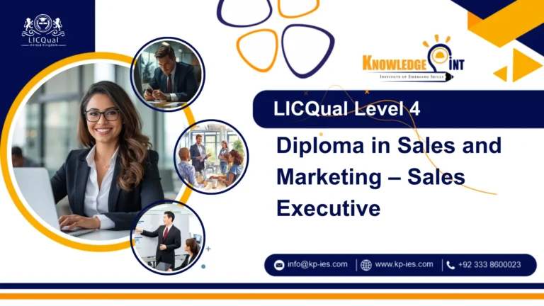 LICQual Level 4 Diploma in Sales and Marketing – Sales Executive