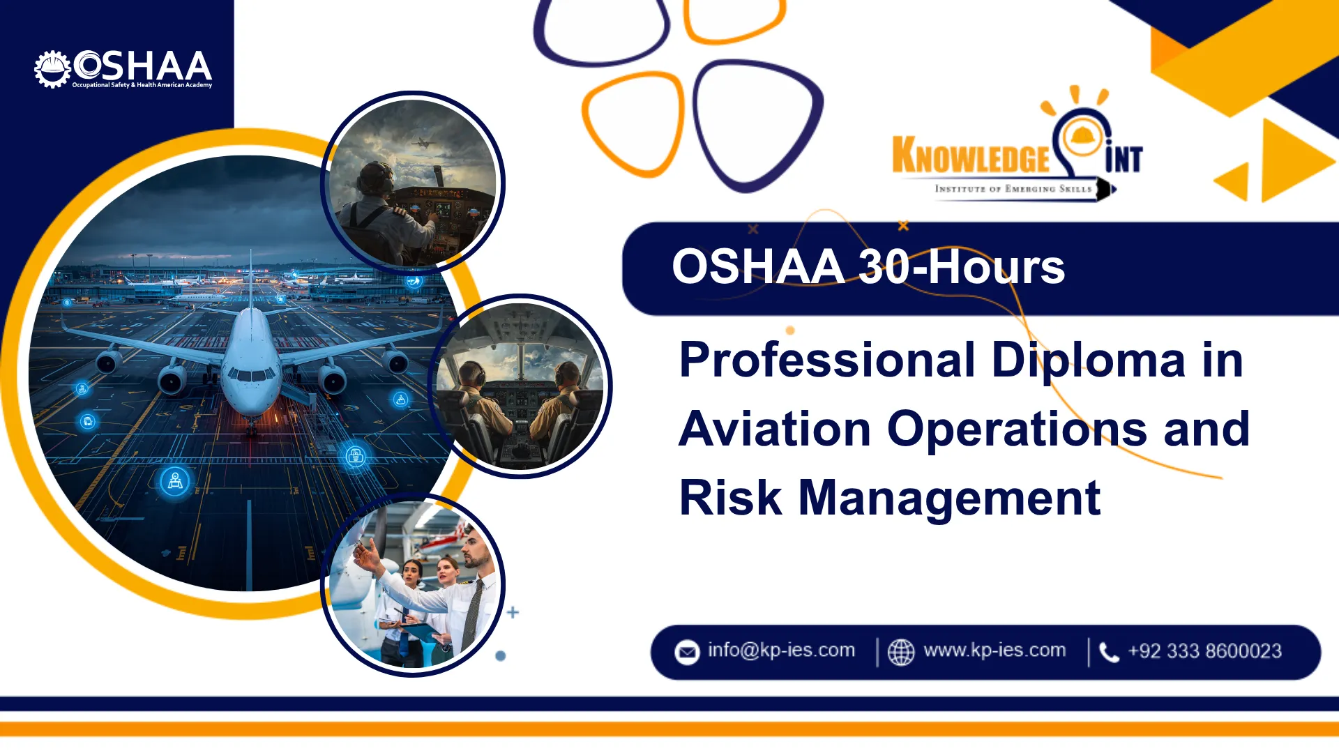 OSHAA 30-Hours Professional Diploma in Aviation Operations and Risk ...