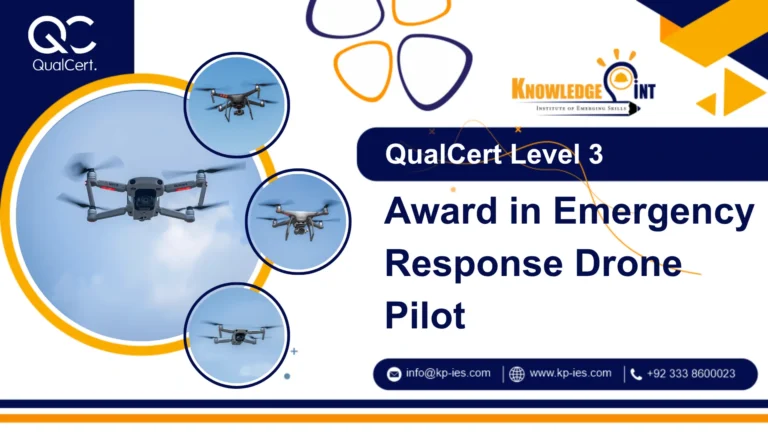 QualCert Level 3 Award in Emergency Response Drone Pilot
